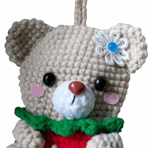 Schlüsseltasche - Bär Brummi