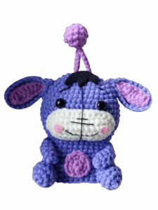 crochet dunkey 10cm