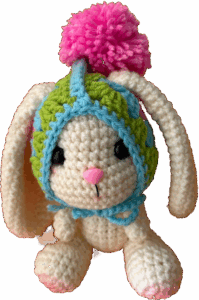 crochet rabbit mütze 02